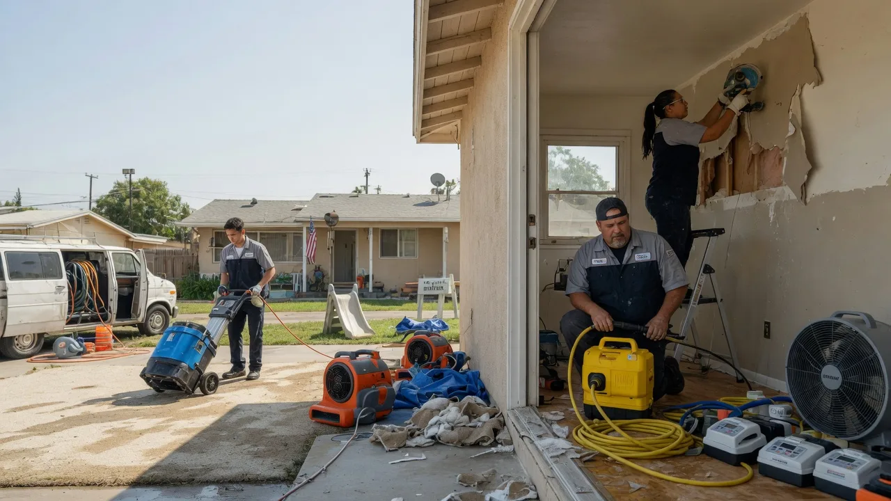 Water Damage Restoration in Winburne, PA near me